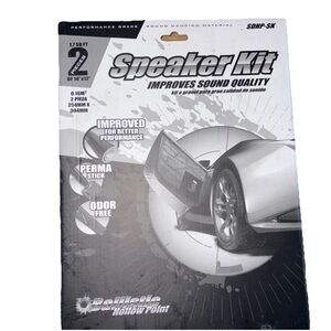 Ballistic Hollow Point Series Door Speaker Kit SDHP-SK Car Audio
